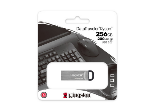 USB MEMORIJA KINGSTON DTKN 256GB/KYSON/3.2/SREBRNA